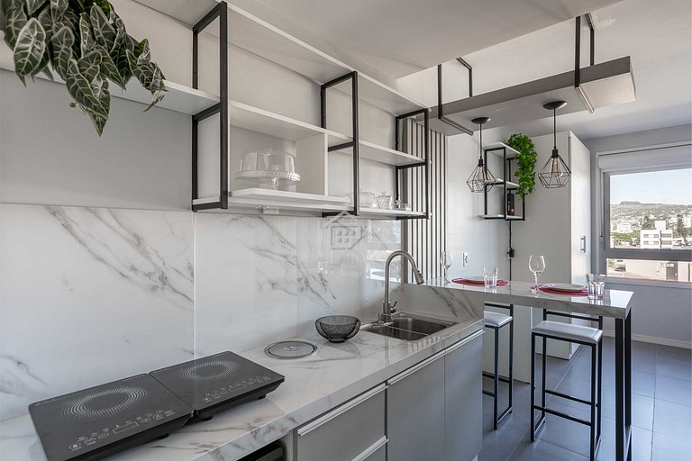 Apartamento lindo e completo ao lado da PUC