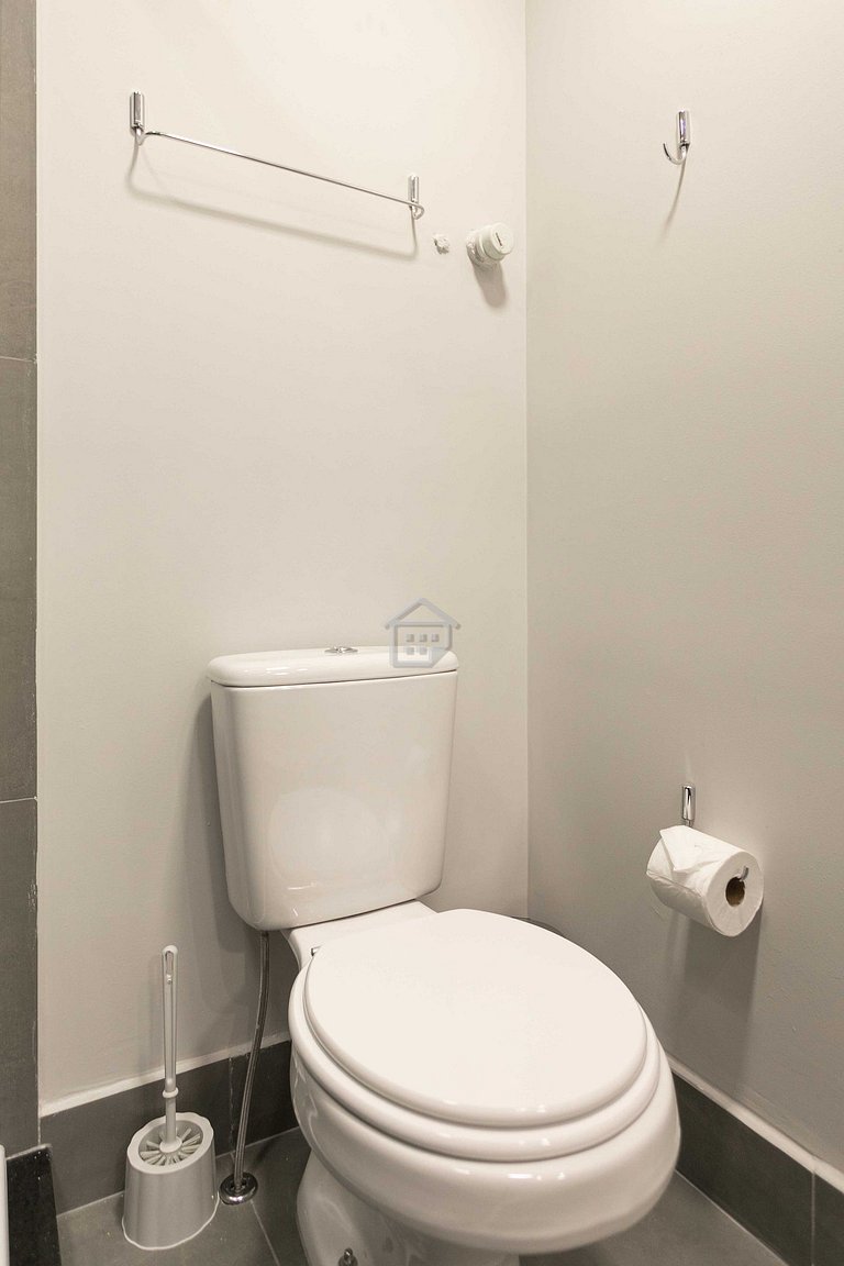 Studio moderno em andar alto no Rio Branco