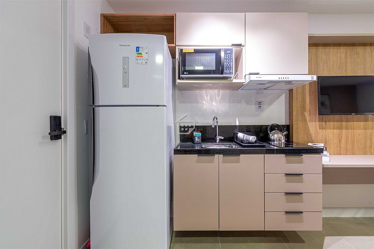 Studio funcional e moderno no bairro Rio Branco