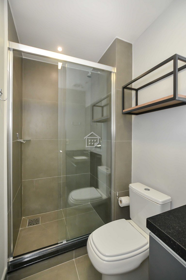 Studio Moderno e Elegante na Carlos Gomes