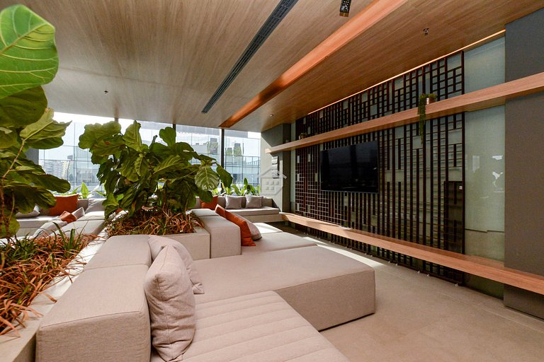 Studio Moderno • Conforto e Localização