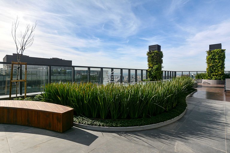 Studio Moderno • Conforto e Localização