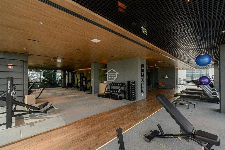 Studio Charmoso e Conveniente na Carlos Gomes