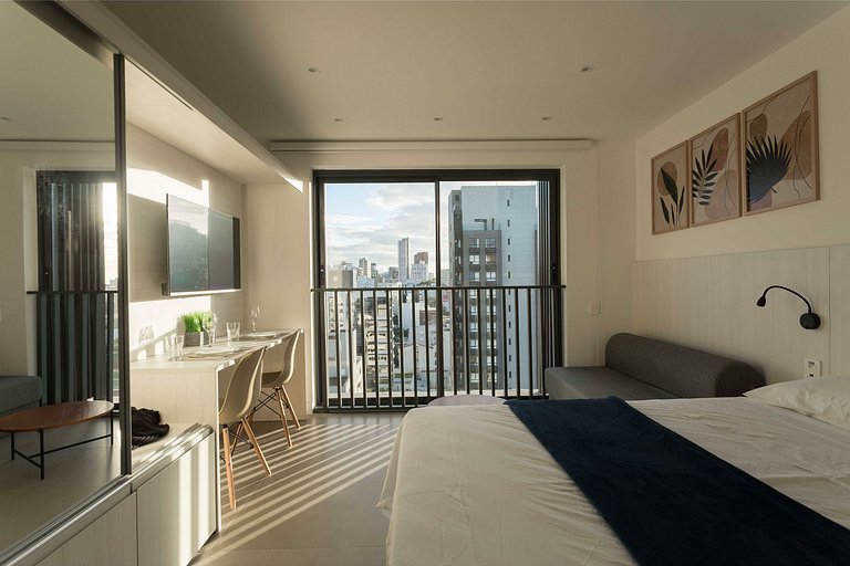 Studio Elegante e Conectado em Porto Alegre