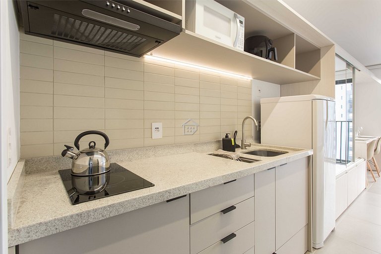 Studio Elegante e Conectado em Porto Alegre